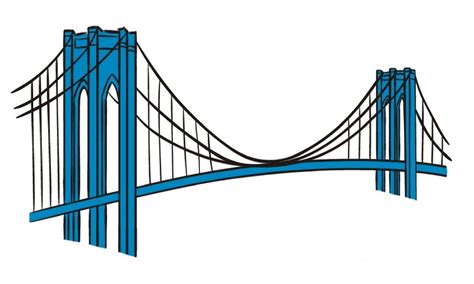 Simple Bridge Drawing at GetDrawings | Free download