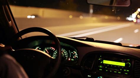 Driving At Night Down Highway Stock Footage SBV-301031505 - Storyblocks