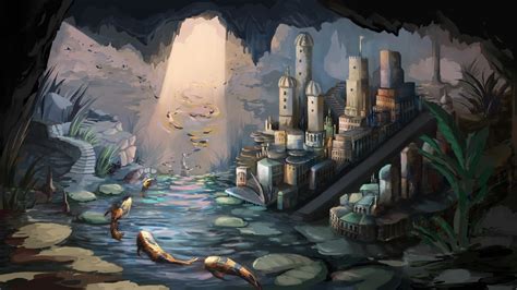 Erika Calingasan - Digital painting - Environment art