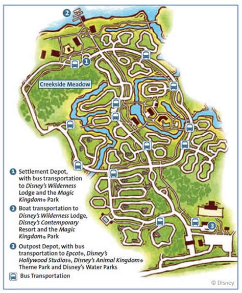 The Cabins At Disney S Fort Wilderness Resort Map – Cabin Photos ...