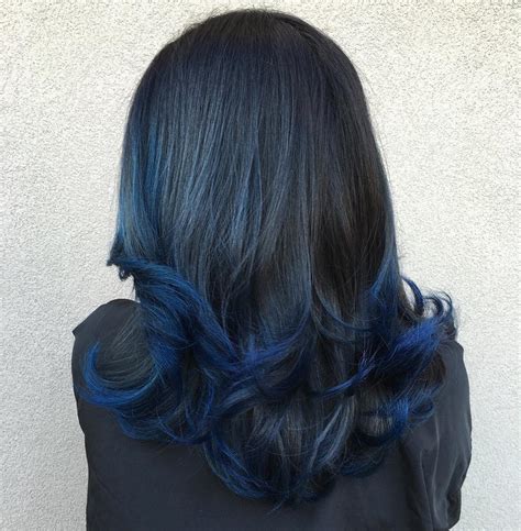 20 Dark Blue Hairstyles That Will Brighten Up Your Look