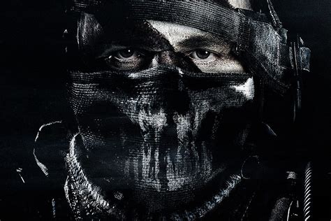 Call of Duty Ghosts Soldier Mask Face Poster – My Hot Posters