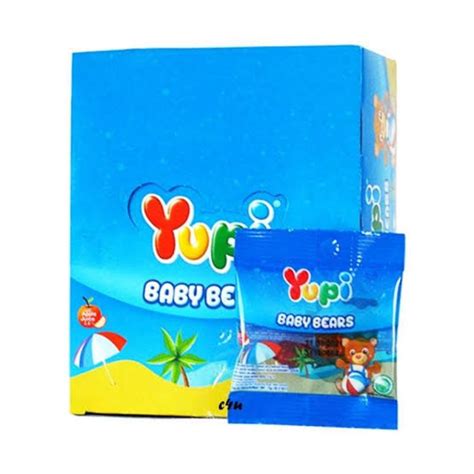 Jual Permen Yupi Box isi 24 pcs Permen Yupi Gummy Bear Permen Anak Anak ...