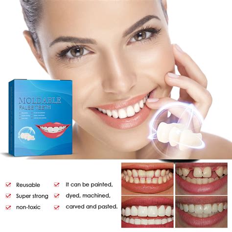 Chipped Tooth Repair Kit, Temporary Tooth Filling, Moldable False Teeth ...