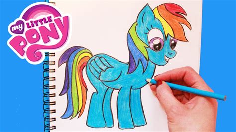 Easy Rainbow Dash Drawing / Please check out my other videos and subscribe!