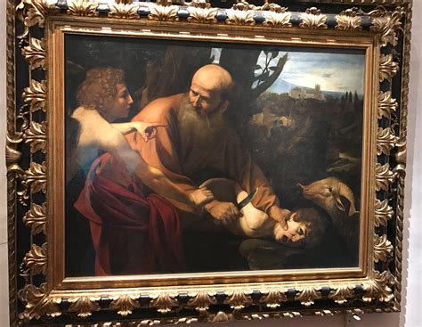 Sacrifice of Isaac by Caravaggio, Galleria degli Uffizi, F… | Flickr