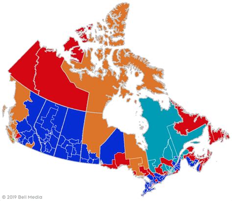 Why did the Conservative Party get a third of the vote in Canada?