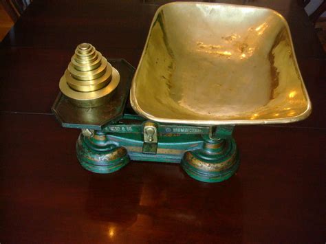 Antique English Grocery Scale... | Antiques, Grocery, Vintage industrial