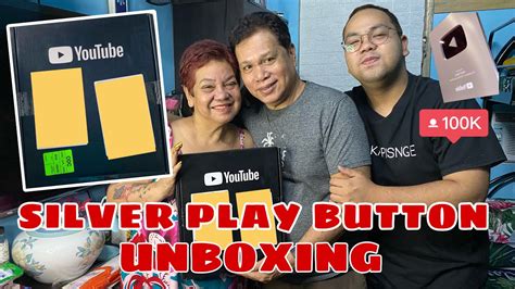 UNBOXING SILVER PLAY BUTTON - YouTube