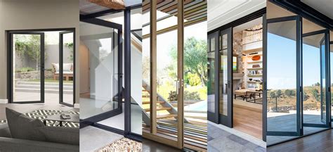 What Are The Aluminum Glass Door Types? » Vision Art Aluminium