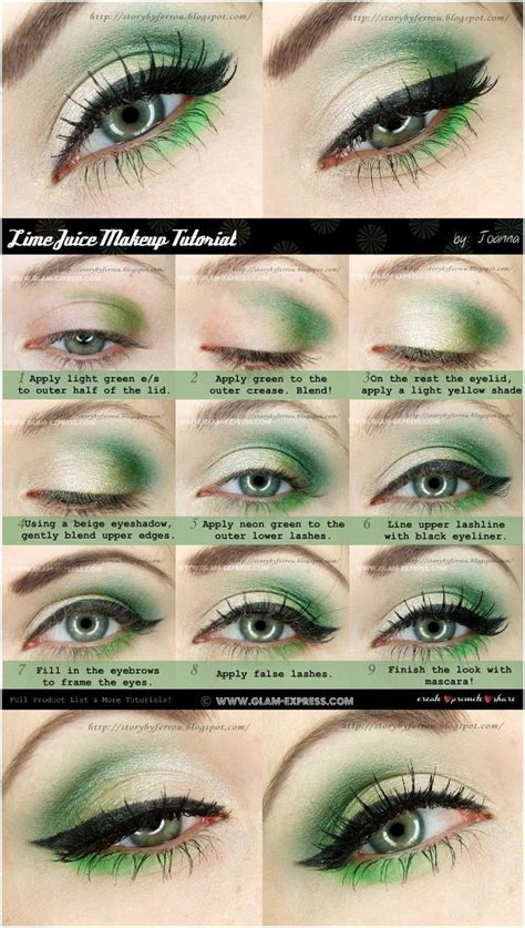 Loading... | Green makeup tutorial, Green makeup, Eye makeup steps