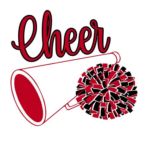 Cheer Megaphone Pom Pom SVG/PNG - Etsy | Cheer megaphone, Cheer posters ...