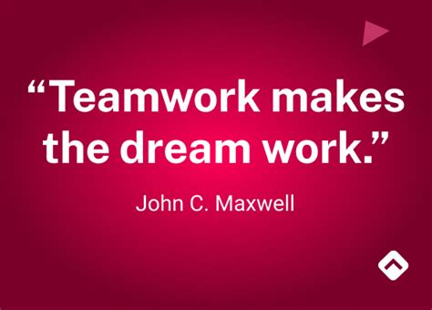 Teamwork Makes The Dream Work Inspirational Quotes Poster ...