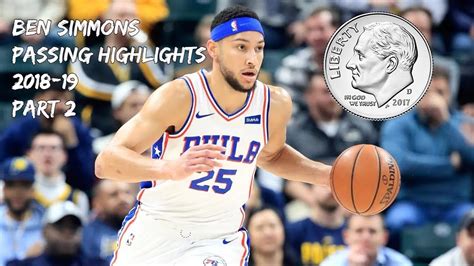 Ben Simmons Passing Highlights 2018-19 | Part 2 [HD] - YouTube