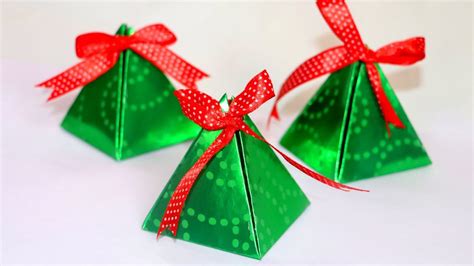 DIY Pyramid Gift Box - Little Crafties