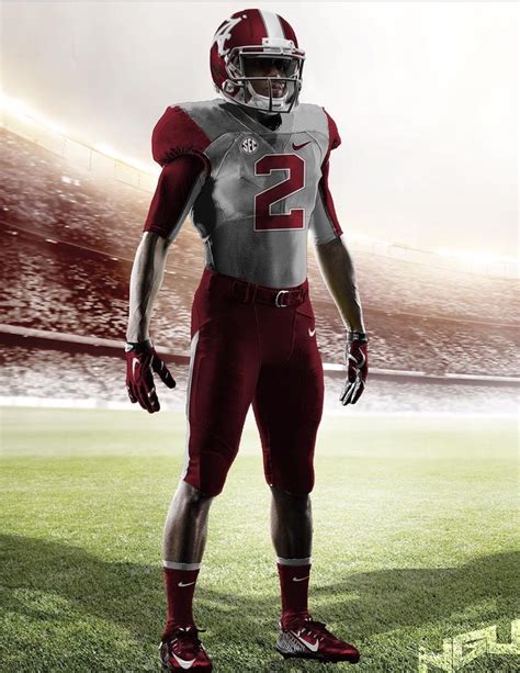 Alabama concept uniform by Nike | Bama football, Alabama football ...