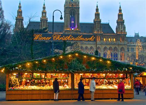 Christmas markets can found around every corner of Vienna, known as ...