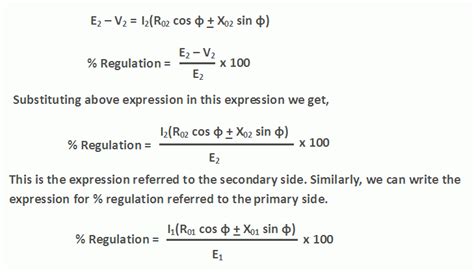 Voltage Regulation of Transformer - Your Electrical Guide