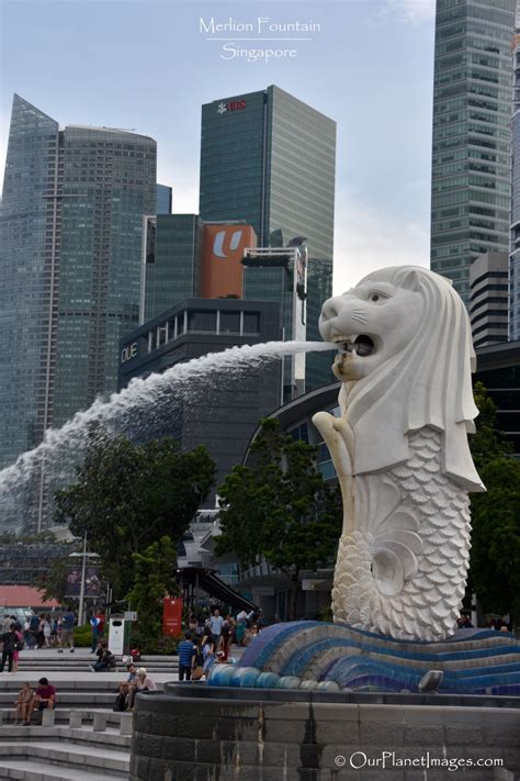 Merlion Fountain, Singapore