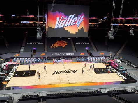 First Look at 'The Valley' court in PHX Suns Arena : r/suns