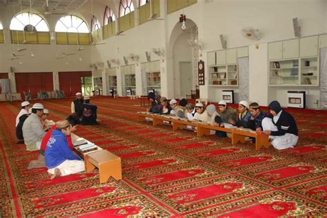 Children reading Quran in Allah o Akbar Mosque Phase I DHA Lahore ...