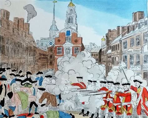 Volpe Discusses Replica Engraving of Paul Revere’s Boston Massacre ...