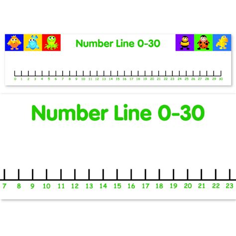 4 best printable number line 0 50 printableecom - 4 best printable ...