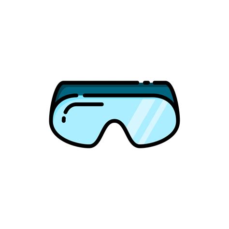 Safety Goggles fill outline icon 602170 Vector Art at Vecteezy