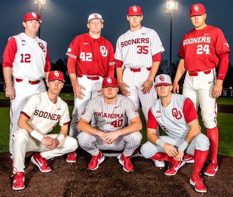 2019 Oklahoma Baseball Uniforms — UNISWAG