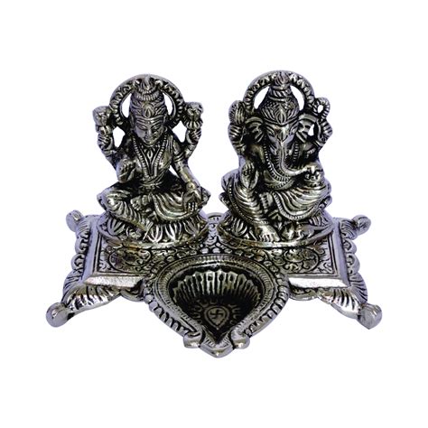 Silver Laxmi Ganesh Idols at ₹ 225/piece | Metal Musicians & Decorative ...