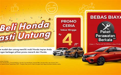 Program Promo Beli Honda Pasti Untung - Honda Sukun Malang