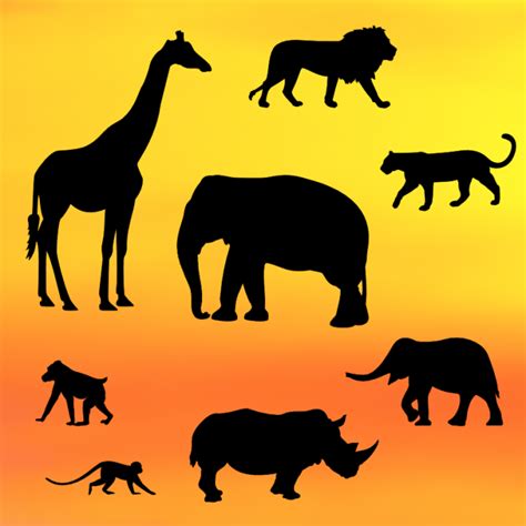 Safari Tree Silhouette at GetDrawings | Free download