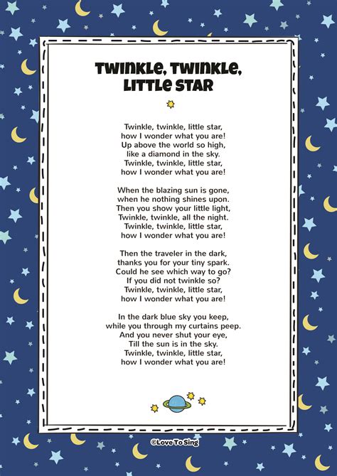 Twinkle Twinkle Little Star Nursery Rhyme. Kids will love this fun sing ...