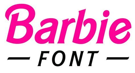 Best Barbie Font for your next project