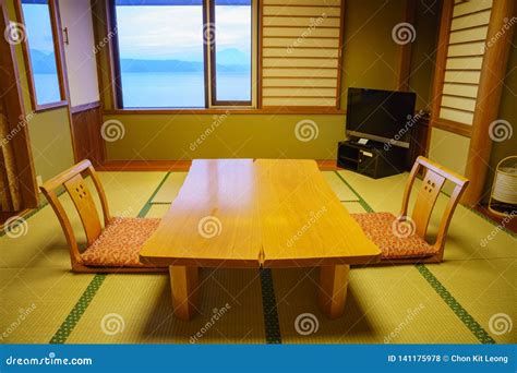 Interior View of a Washitsu Stock Photo - Image of famous, rural: 141175978