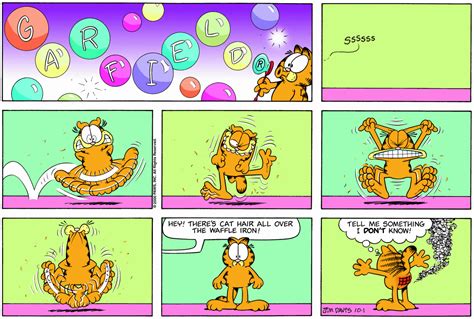 Garfield, October 2000 comic strips | Garfield Wiki | Fandom