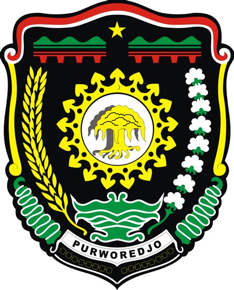 Logo Kabupaten Wonogiri Hitam Putih