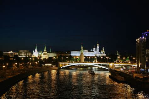 City skyline during night time photo – Free Moscow Image on Unsplash