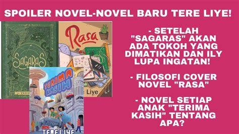 SPOILER NOVEL SEKUEL "SAGARAS": "ILY" & NOVEL BARU TERE LIYE "RASA ...