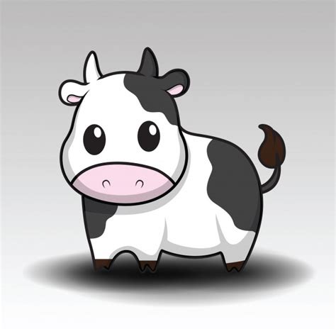 Freepik | Create great designs, faster | Cow cartoon drawing, Cow ...