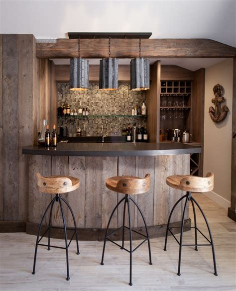 17+ Rustic Home Bar Designs, Ideas | Design Trends - Premium PSD ...