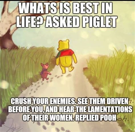 Crafty Weasel: Pooh the Barbarian