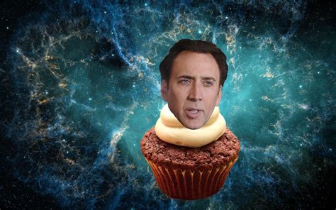 Nicolas Cage universal cupcake | Nicolas Cage (Funny) | Pinterest