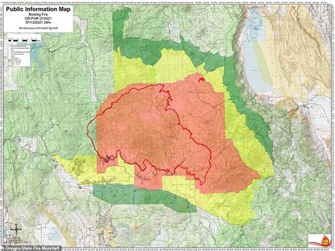 Navigating The Flames: Understanding The Oregon Wildfire Map In 2024 ...