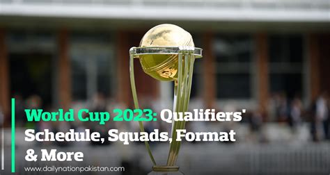 World Cup 2023: Qualifiers' Schedule, Squads, Format & More