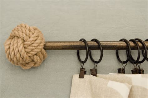 7 DIY Curtain Rods and Finials You’ll Love