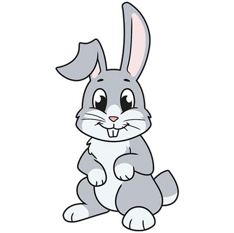 How To Draw A Cartoon Bunny - Cousinyou14