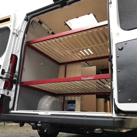 Das Vanable-Doppelstockbett Im Fiat Ducato | Doppelstockbett, Sprinter ...