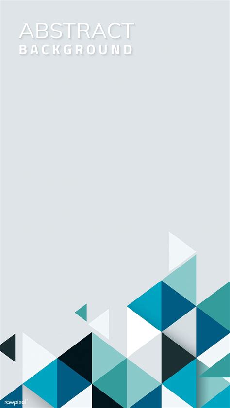 Download premium vector of Abstract blue and green geometric background ...