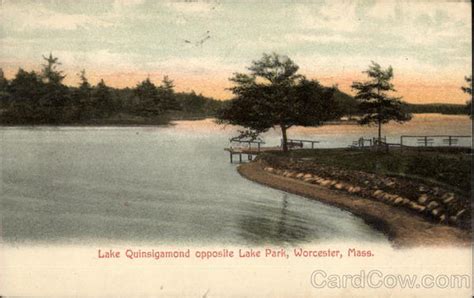 Lake Quinsigamond Opposite Lake Park Worcester, MA